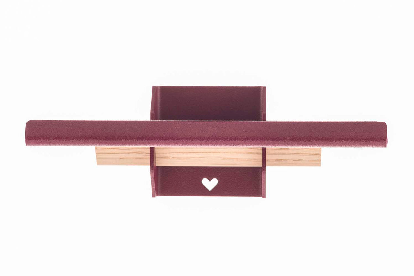 wandplank in de kleur warm paars bordeaux Viva Magenta