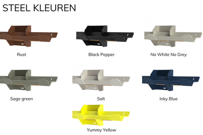STEEL Coat Rack 90 cm large